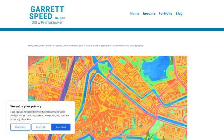 Screenshot of garrettspeed.com