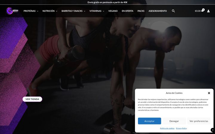 Screenshot of garridonutricion.es