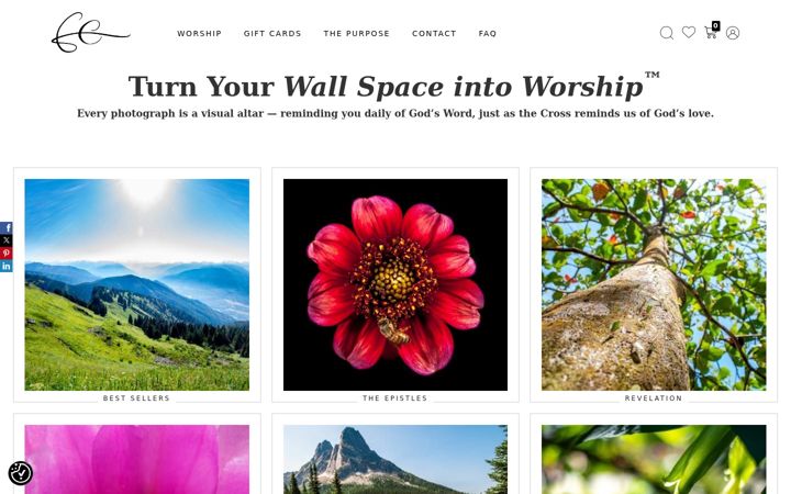 Screenshot of garrisoncarterphotography.com
