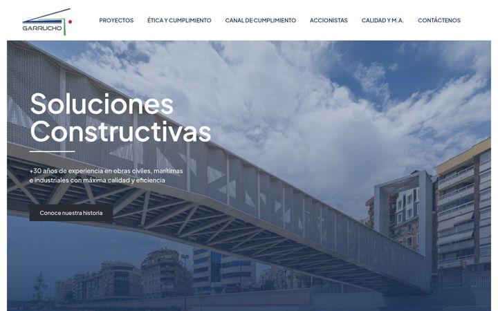 Screenshot of garrucho.com