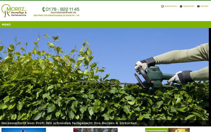 Skärmbild av garten-baumdienste.de