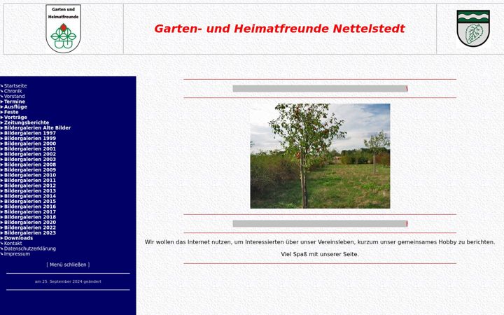 Screenshot of garten-heimatfreunde-nettelstedt.de