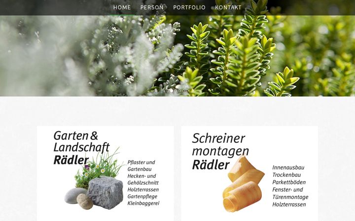Screenshot of garten-landschaft-raedler.de