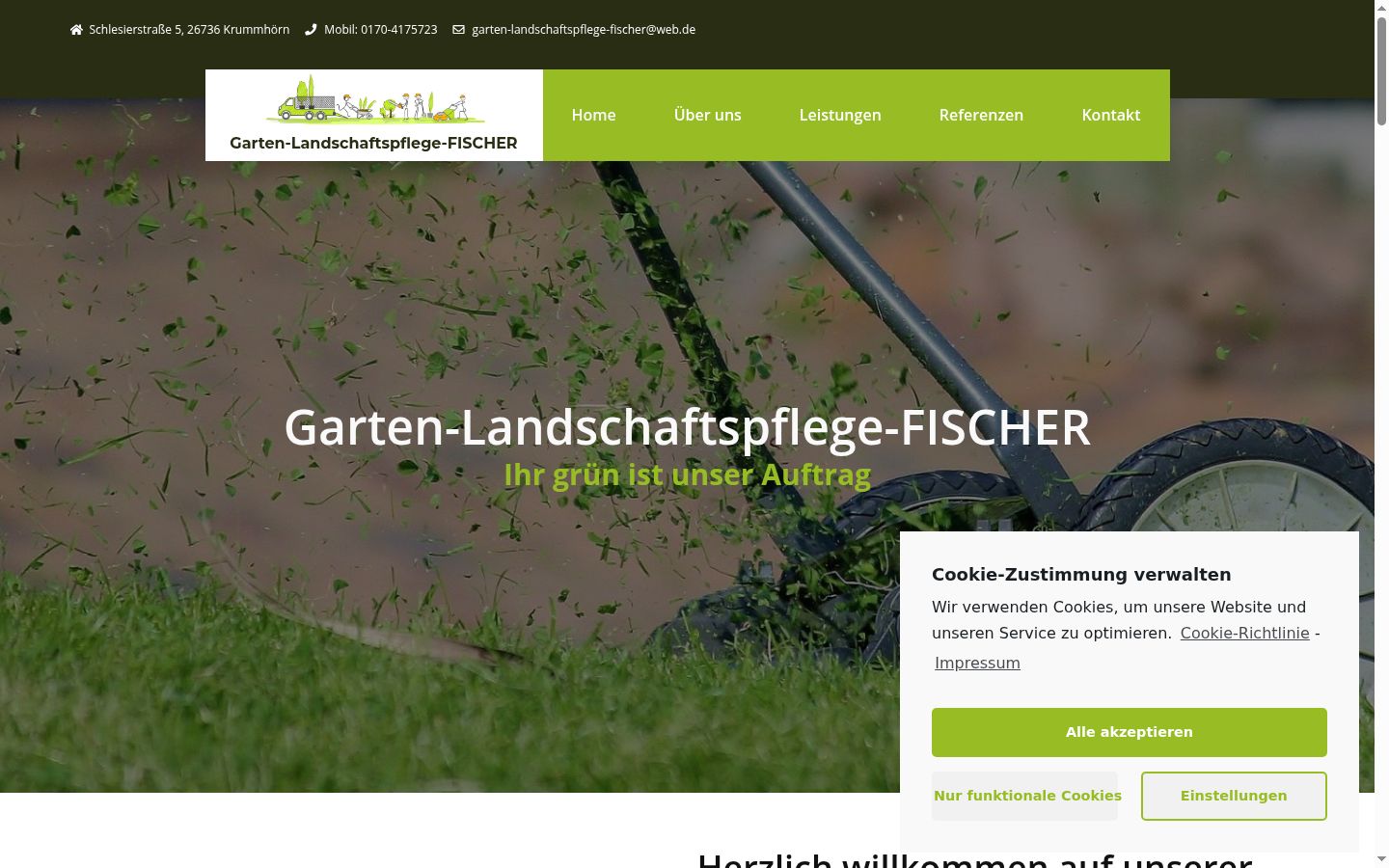 Screenshot tal-banner tal-kunsens muri qabel kwalunkwe interazzjoni