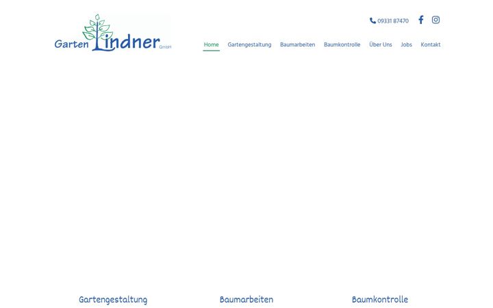 Screenshot of garten-lindner.de