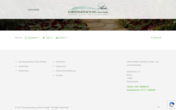 Screenshot of garten-merkle.de