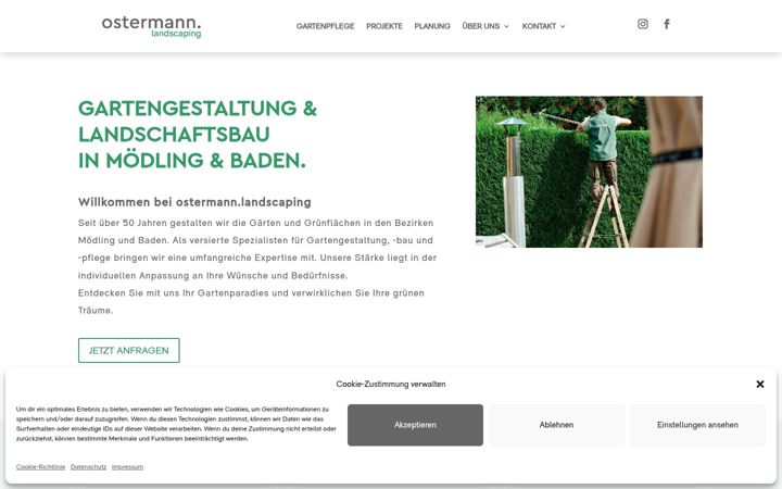 Screenshot of garten-ostermann.at