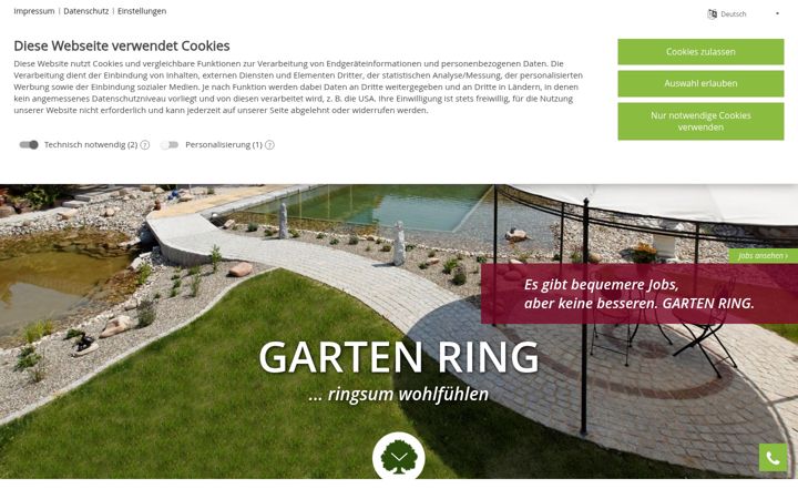 Screenshot of garten-ring.de