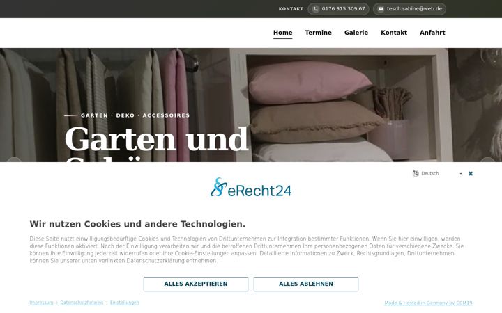 Screenshot of garten-und-schoenes-tesch.de