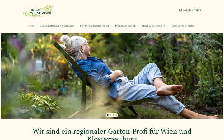 Screenshot of garten-winkelbauer.at