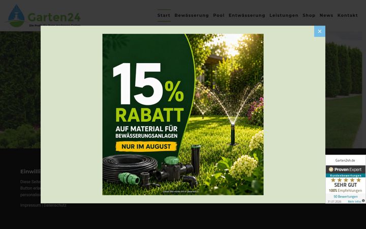 Screenshot of garten24h.de