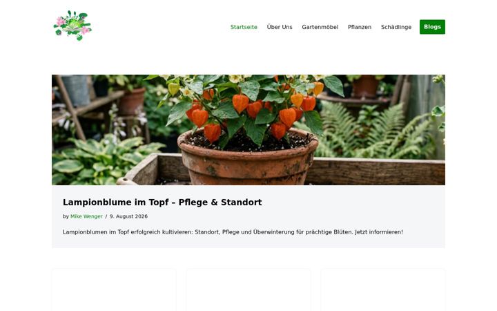 Screenshot of gartenakademien.de