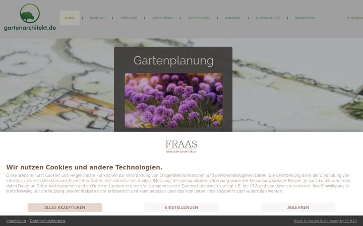 Screenshot of gartenarchitekt.de