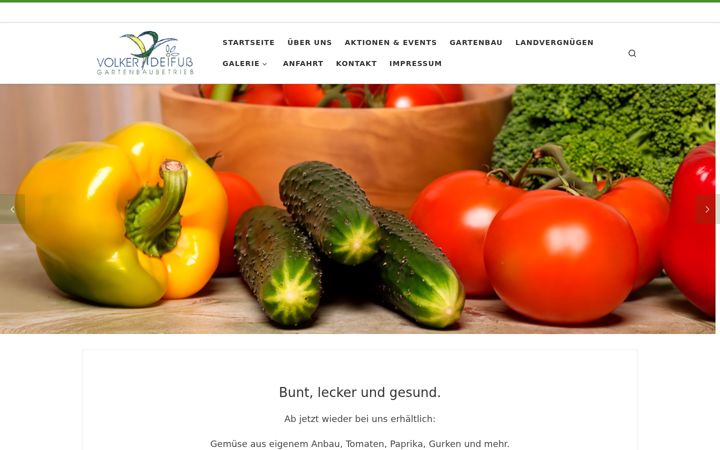 Screenshot of gartenbau-deifuss.de