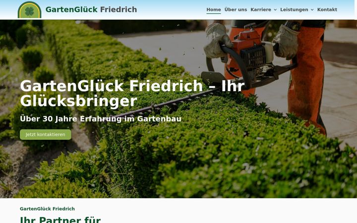 Screenshot of gartenbau-hamburg.de