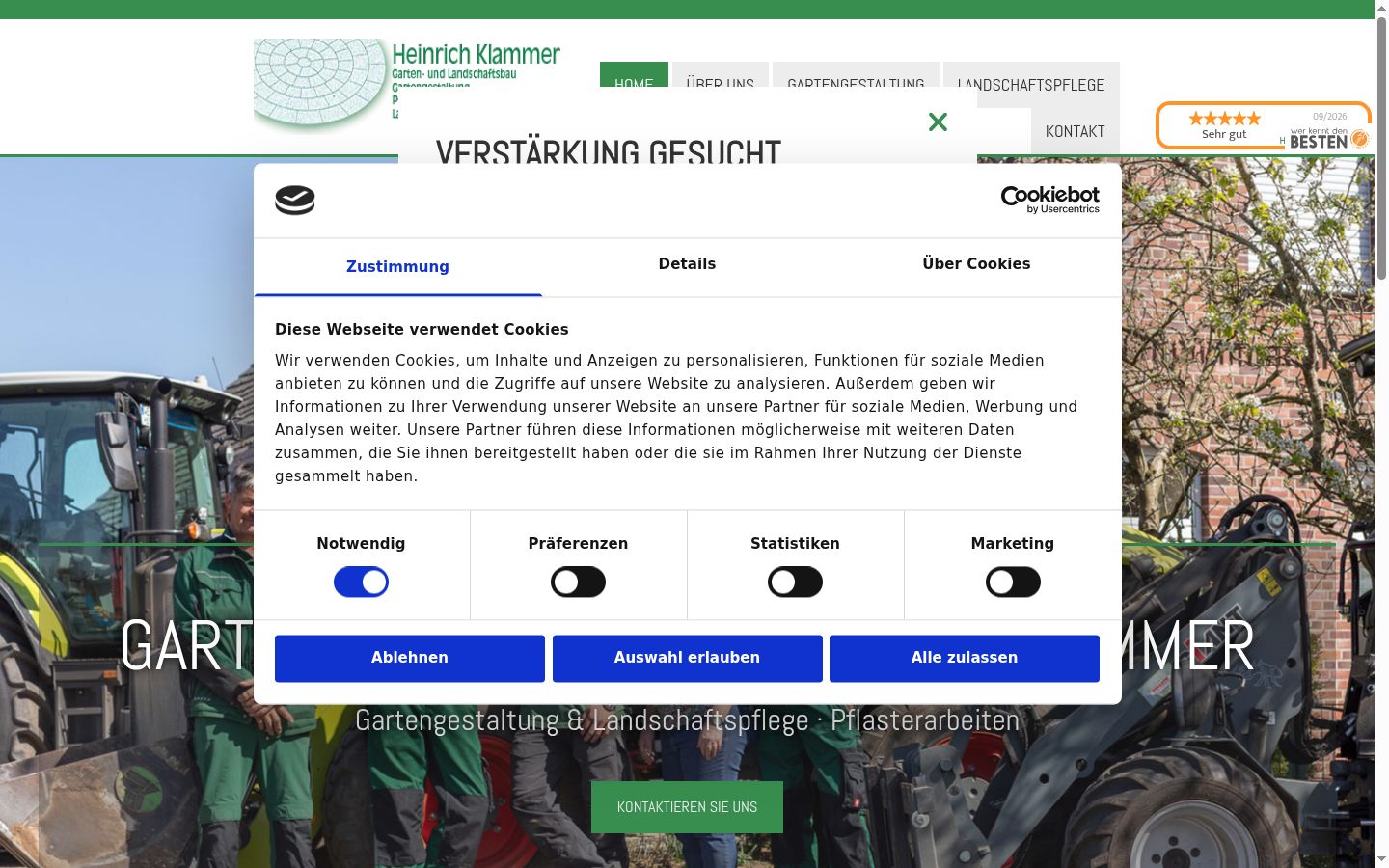 Snímek obrazovky baneru souhlasu zobrazeného před jakoukoli interakcí