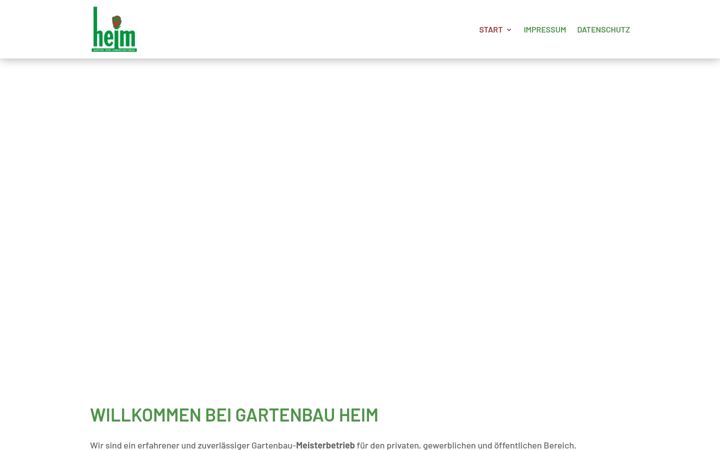 Screenshot of gartenbau-heim.de