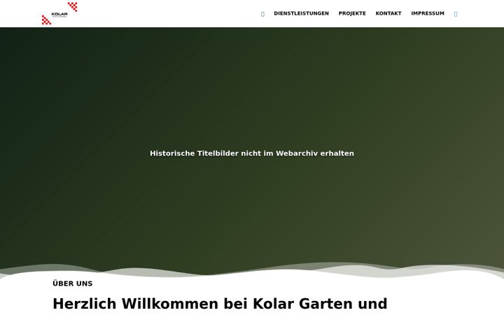 Screenshot of gartenbau-kolar.de