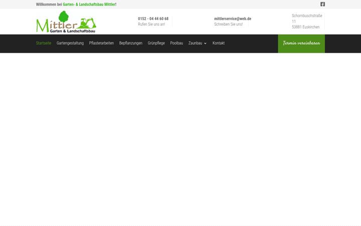 Screenshot of gartenbau-mittler.de