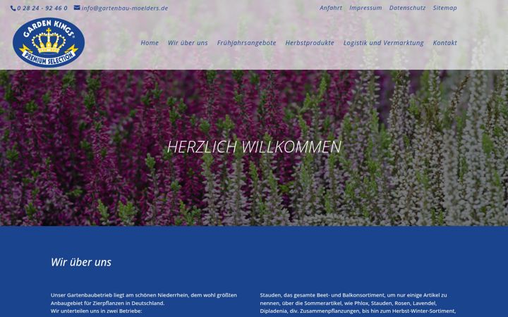 Screenshot of gartenbau-moelders.de