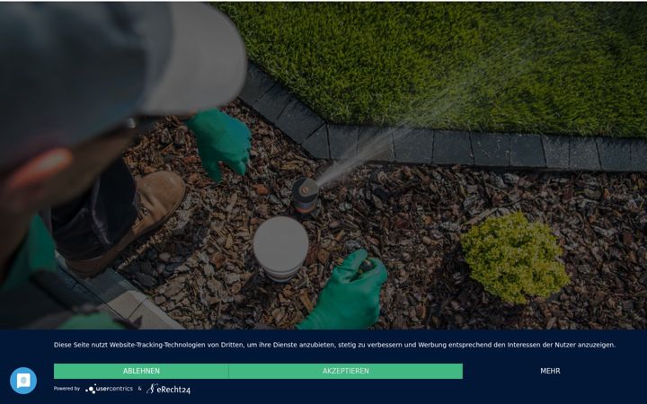 Screenshot of gartenbewaesserung-koeln.de