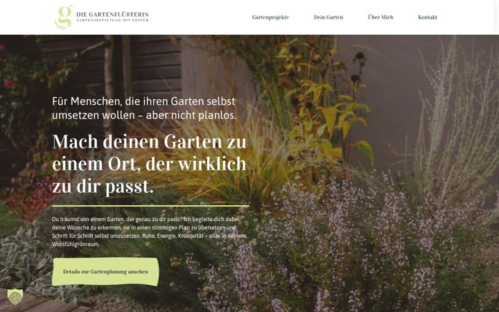 Zrzut ekranu gartenfluesterin.at