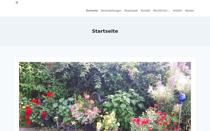 Screenshot of gartenfreunde-heubach.de
