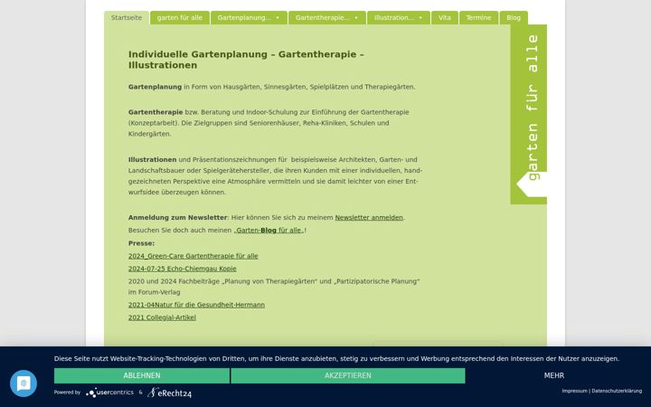 Screenshot of gartenfueralle.de
