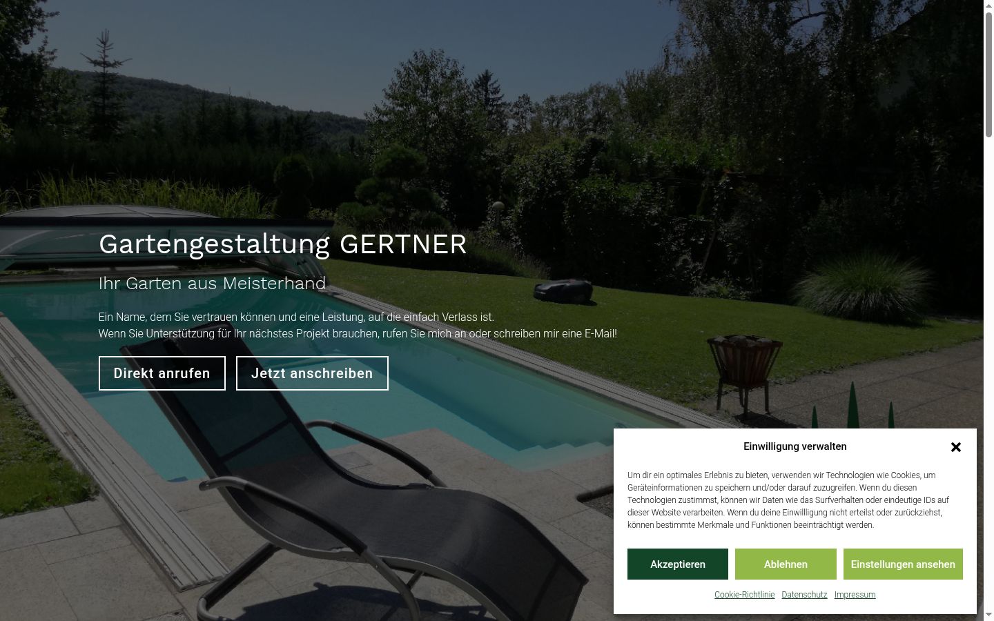 Sutikimo reklamjuostės, rodytos prieš bet kokią sąveiką, ekrano kopija