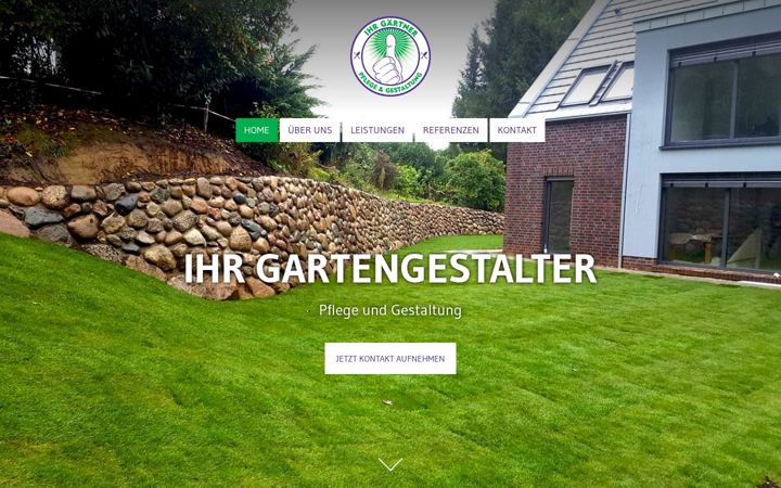 Screenshot of gartengestaltung-martens.de