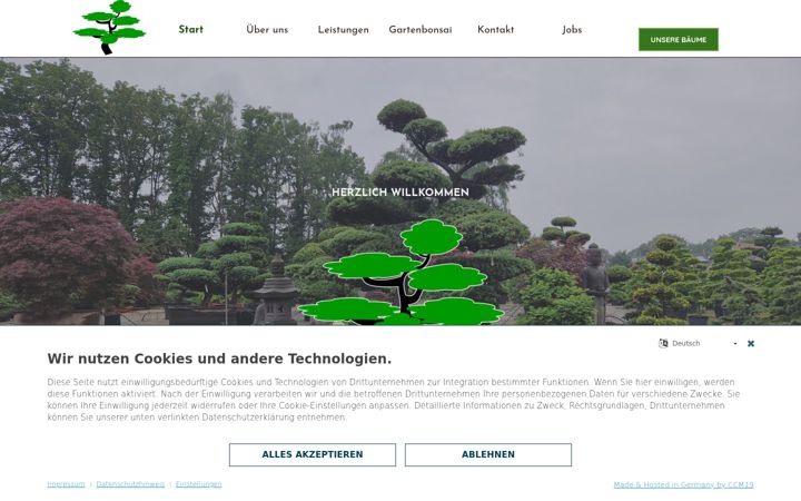 Screenshot of gartengestaltung-robert.com