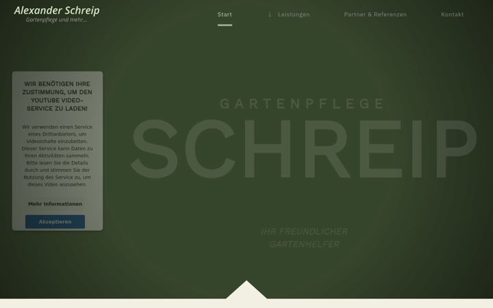 Skärmbild av gartenhelferlein.de