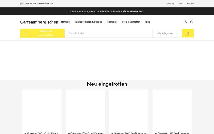 Skärmbild av gartenimbergischen.de
