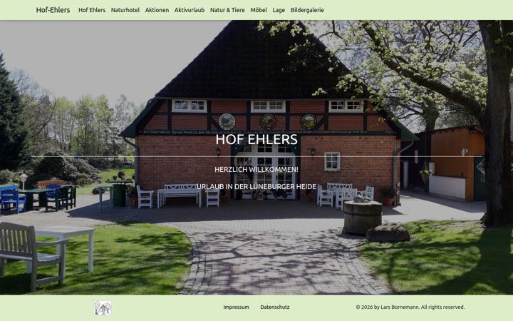 Screenshot of gartenmoebel-hof-ehlers.de