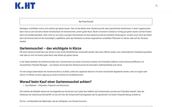 Screenshot of gartenmuscheln.de