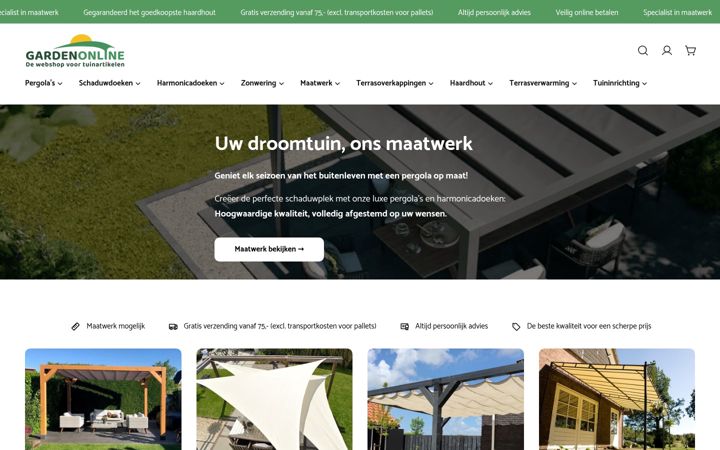 Screenshot of gartenonline.de