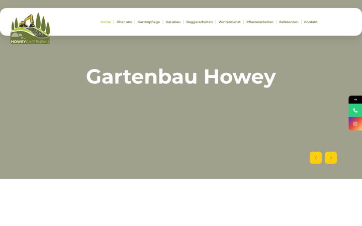 Screenshot of gartenpflege-howey.de