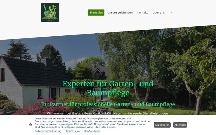 Screenshot of gartenpflege-konitzer.de