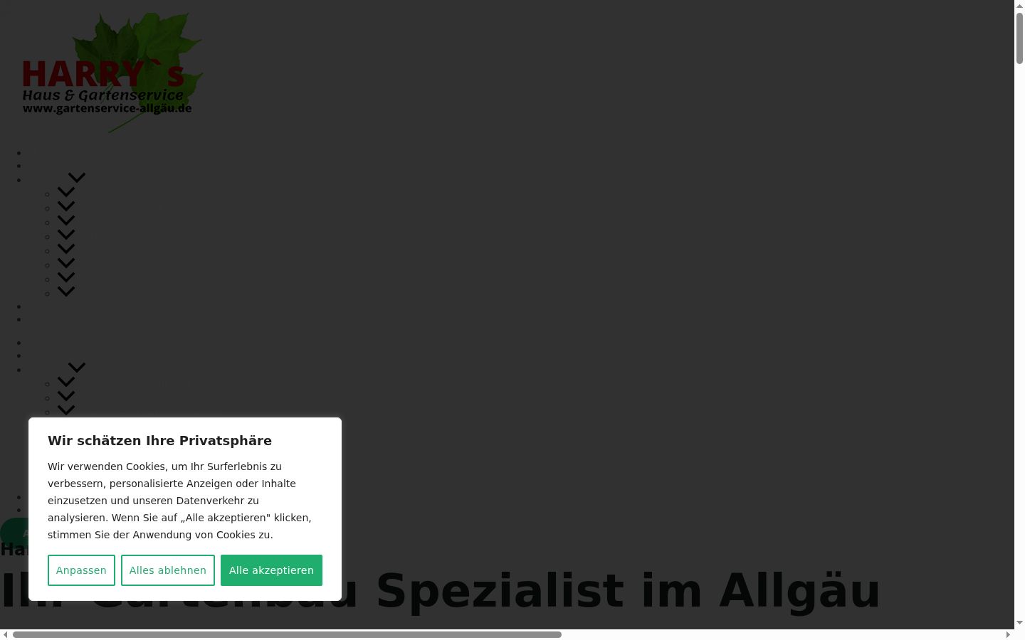 Ekrānuzņēmums ar piekrišanas baneri, kas tika rādīts pirms jebkādas mijiedarbības