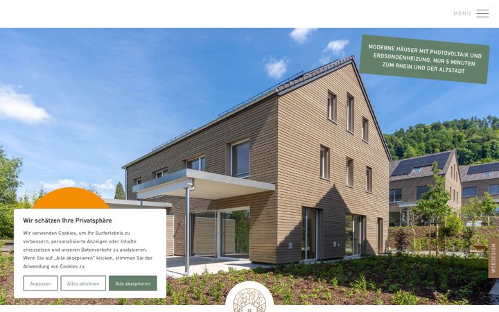 Screenshot of gartenstaedtli.ch