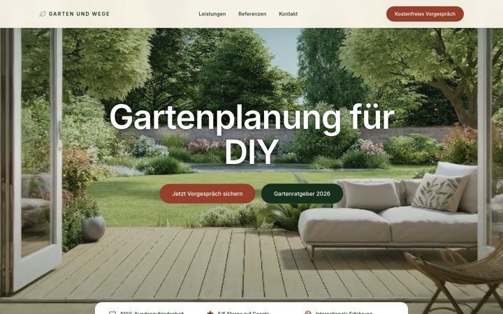 Zrzut ekranu gartenundwege.de