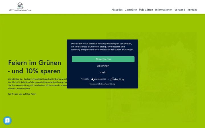 Zrzut ekranu gartenverein-breitenborn.de