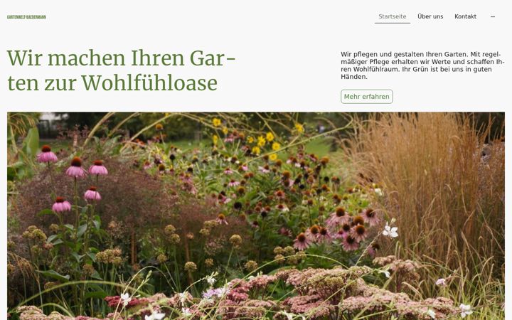 Screenshot of gartenwelt-baedermann.de