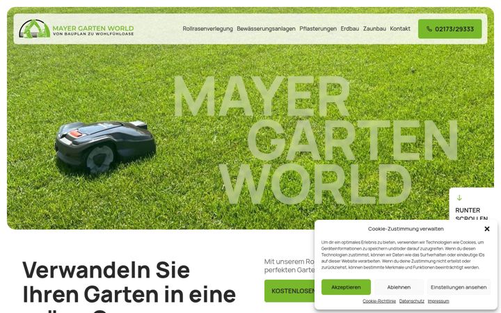 Screenshot of gartenworld.at