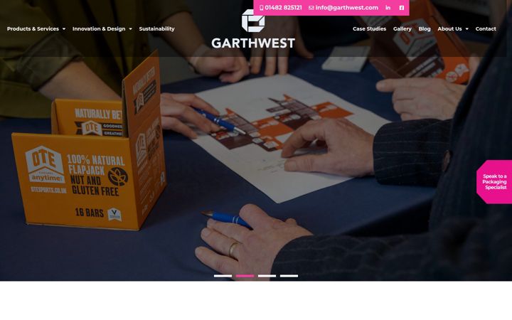 Screenshot of garthwest.com