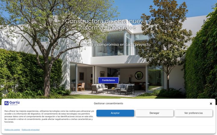 Screenshot of gartiz.es