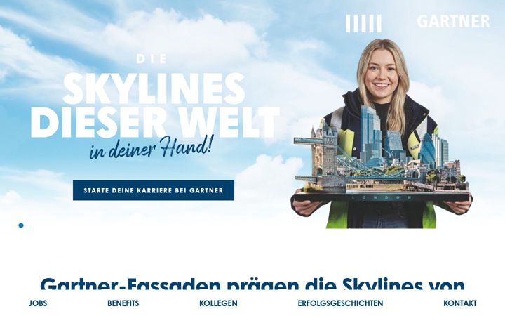 Screenshot του gartner-karriere.de
