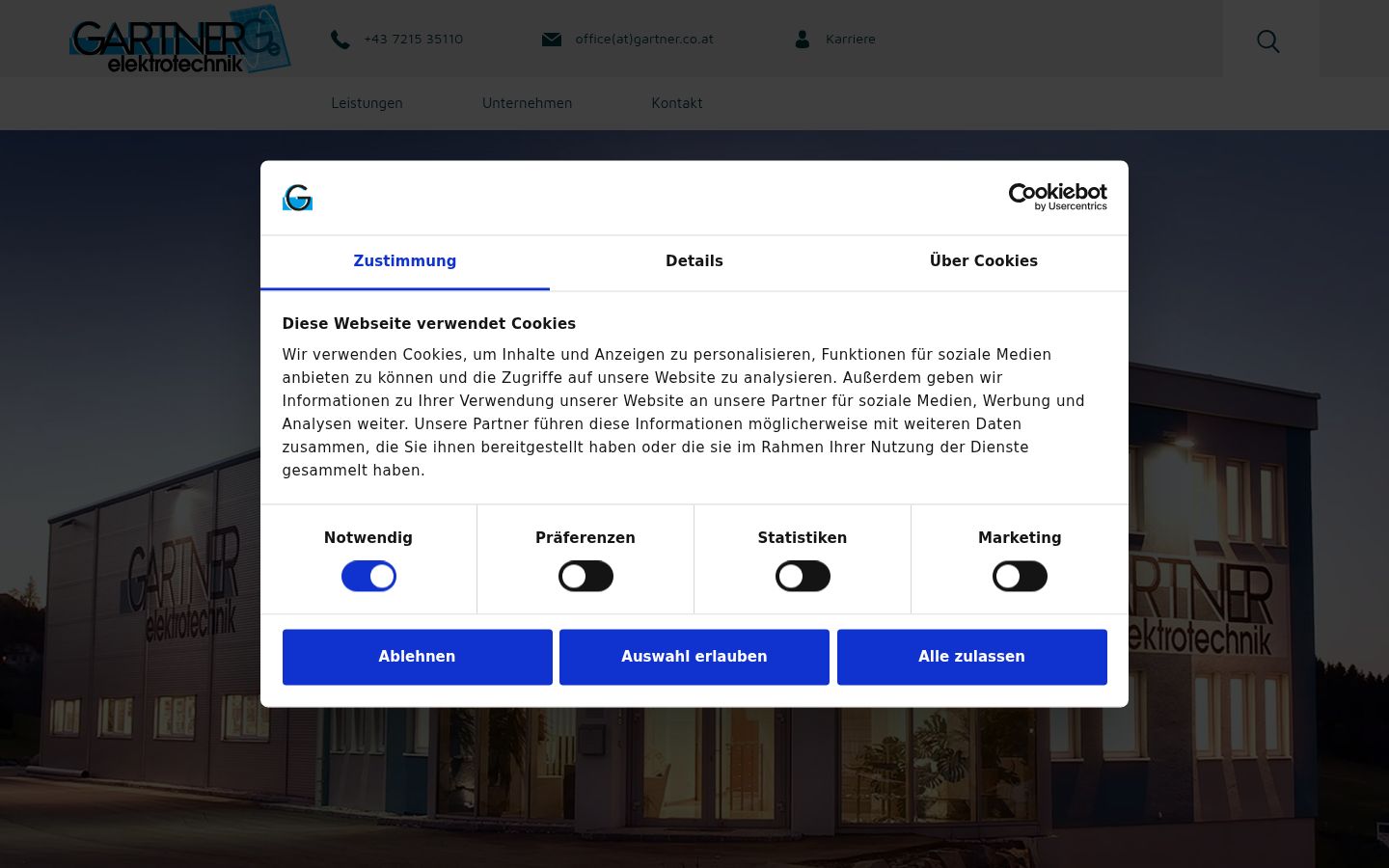 Sutikimo reklamjuostės, rodytos prieš bet kokią sąveiką, ekrano kopija