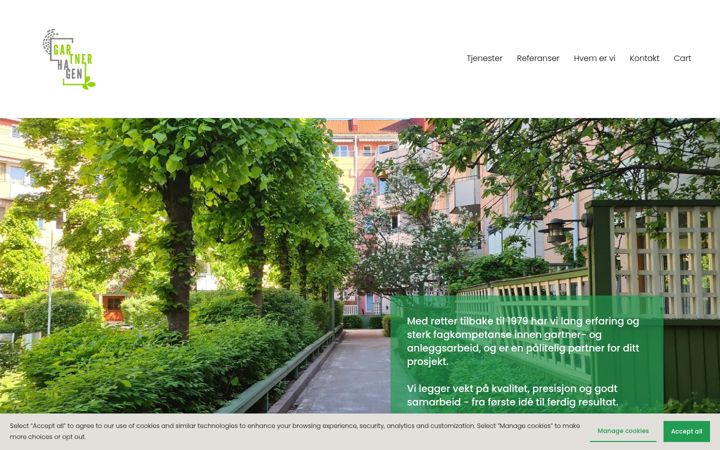 Screenshot of gartnerhagen.as