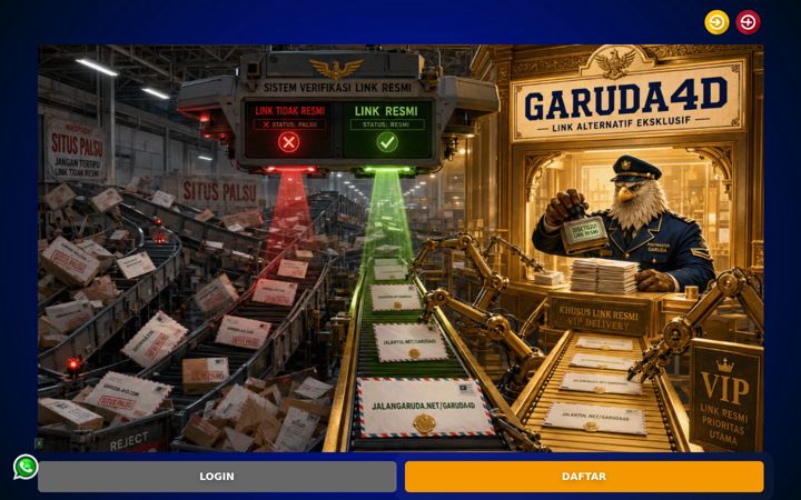 Screenshot of garuda4d.co.id